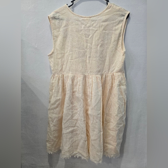 Natural Life Embroidered Cotton Mini Dress Size Medium NWT - Picture 8 of 8